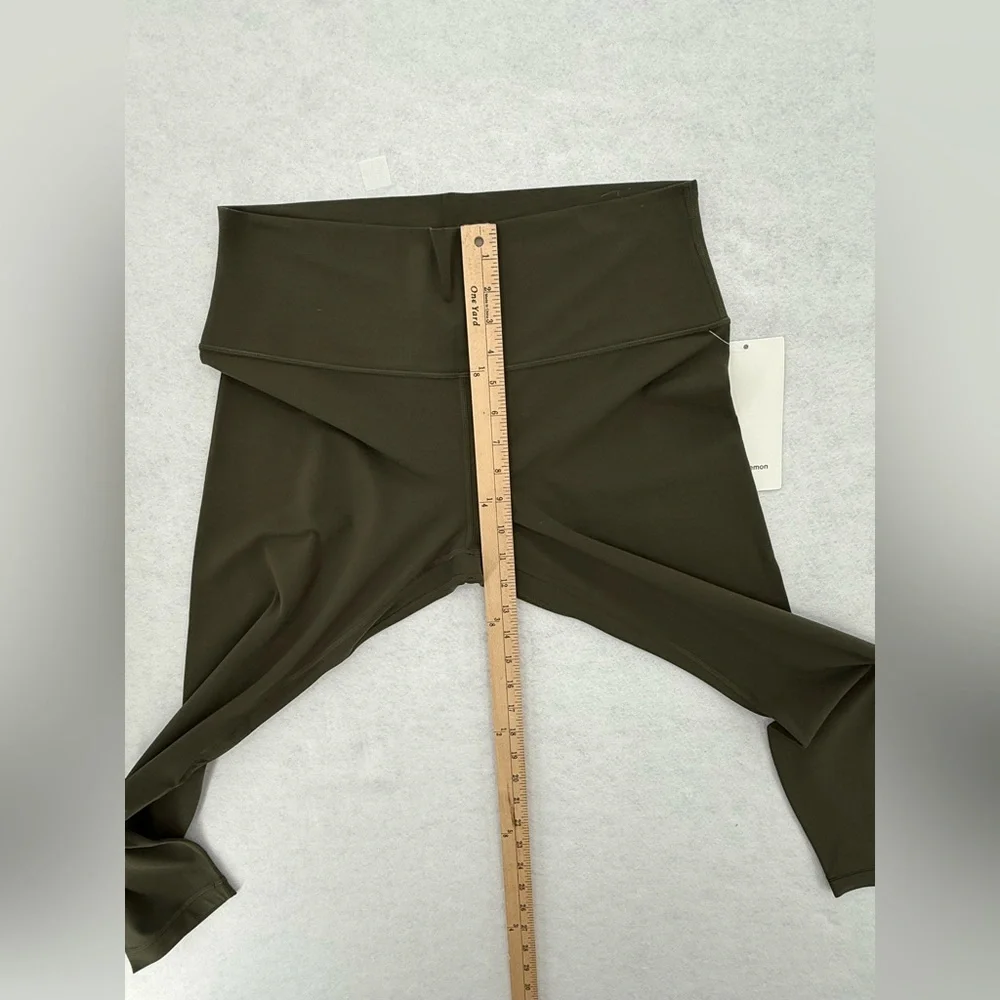 NWT Lululemon Align Pant II Dark‎ Olive Size 14